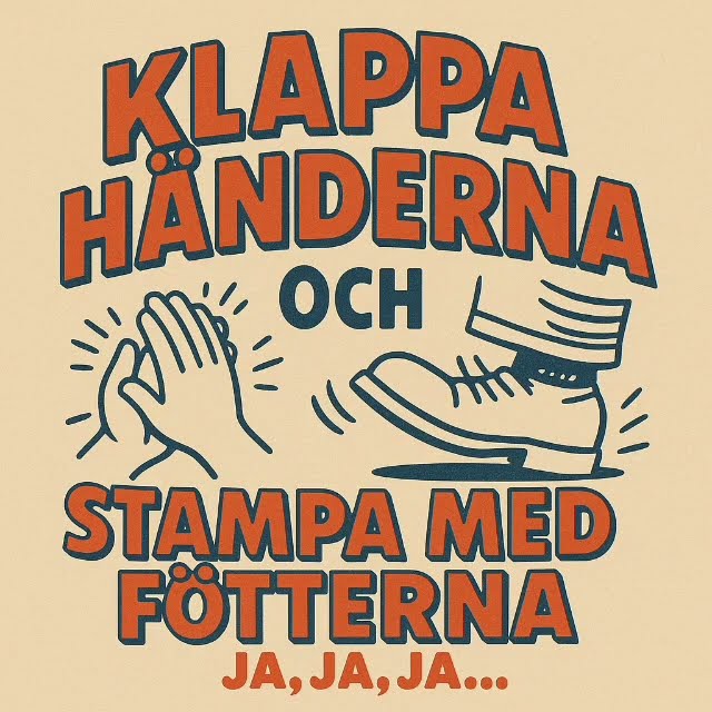 klappa händerna och stampar med fötterna - YouTube