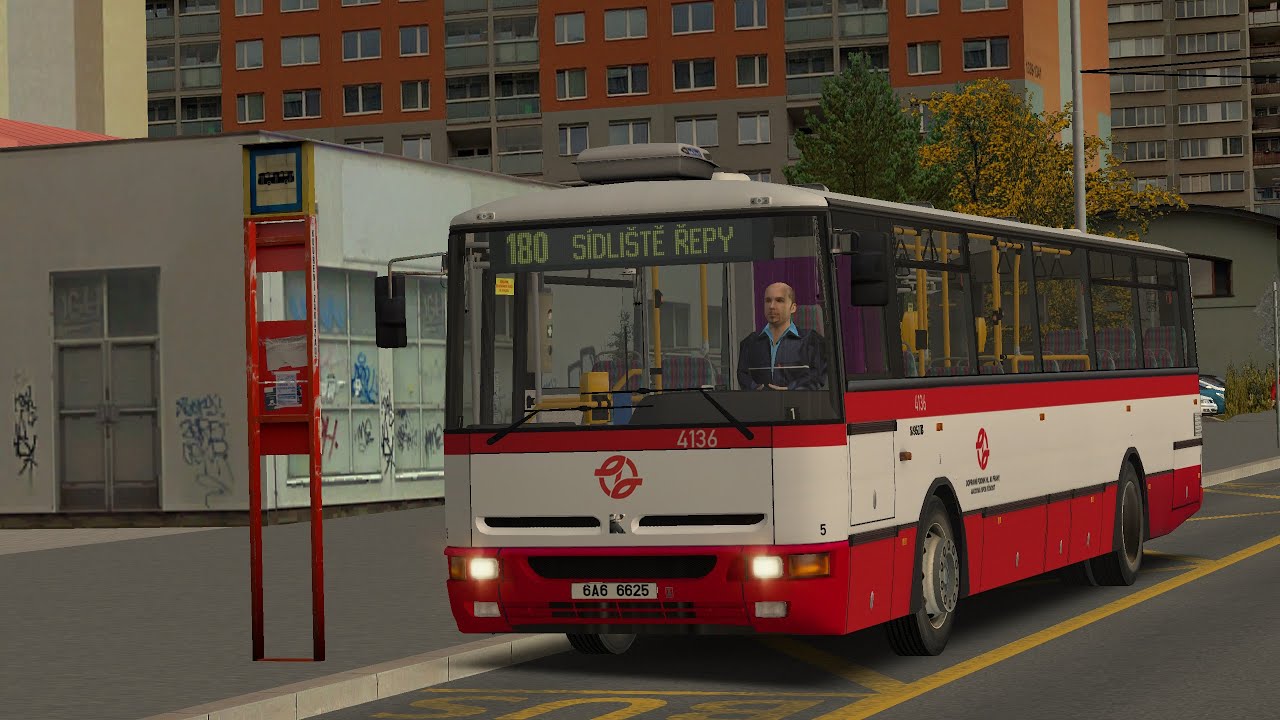 OMSI 2 | Nová linka 180 na Prague Citybus