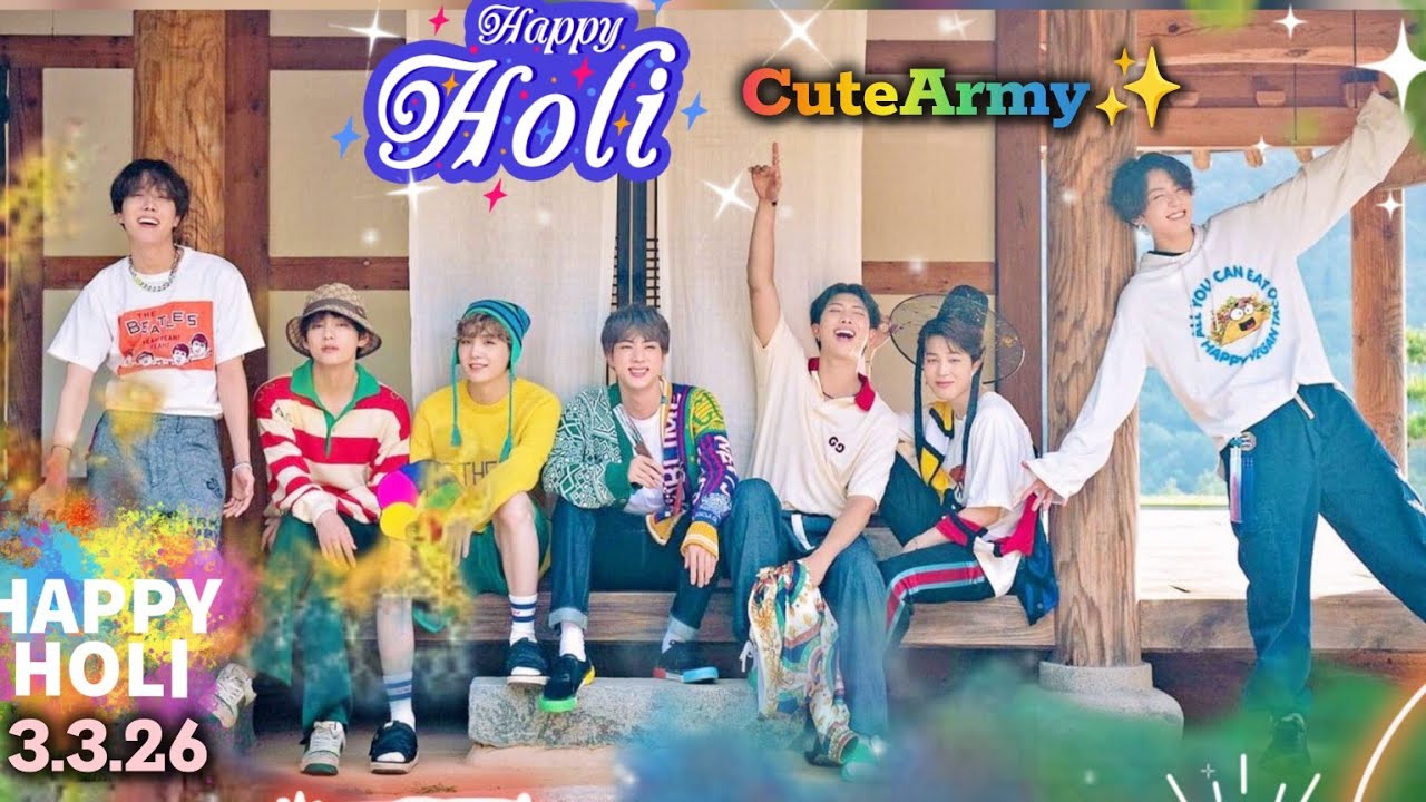 #BTS holi (2026)💜💜🙆🏻‍♀️//hindi dubbing//#viralvideo