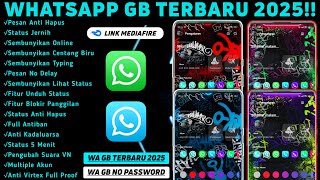 WA GB Terbaru 2025!! WhatsApp GB Terbaru 2025 | WA MOD TERBARU 2025 | Delta Update✨ WA MOD ANTIBAN
