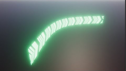 Race Direction sign shader tutorial