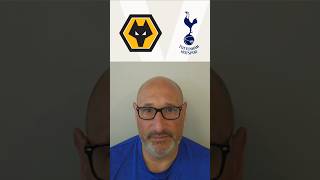 THOUGHTS OF THE DAY... LET'S TALK TOTTENHAM: If we don't beat Wolves, it's over.