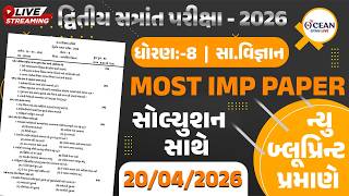 Dhoran 8 Samajik vigyan imp paper dritya satrant pariksha 🔥 Std 8 SS varshik parixa paper 20/4/2026🎯
