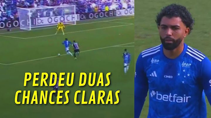 GABIGOL JOGOU SEU PRIMEIRO CLÁSSICO MINEIRO | Gabriel Barbosa vs Atlético-MG