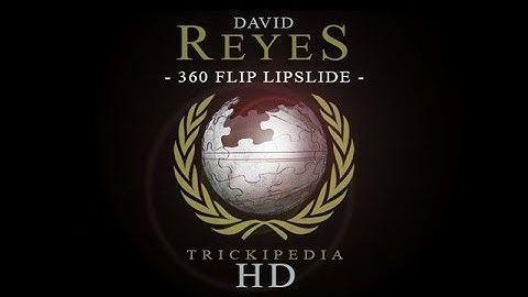 David Reyes: Trickipedia - 360 Flip Lipslide