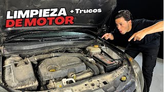 TRUCOS | Cómo Limpiar el Motor del Coche sin Agua -  La Mejor Forma de Lavar un Motor por Fuera