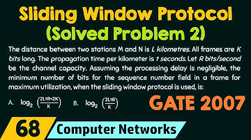 Sliding Window Protocol (Solved Problem 2)