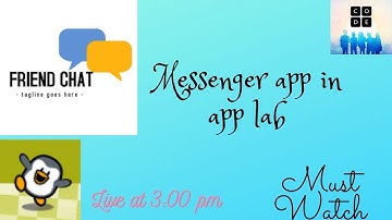 Making a Messenger app in app lab  Part 2code.org, Code.org apps