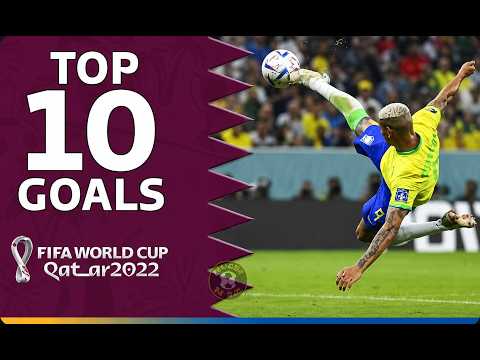 TOP 10 MEJORES GOLES | COPA MUNDIAL DE LA FIFA QATAR 2022