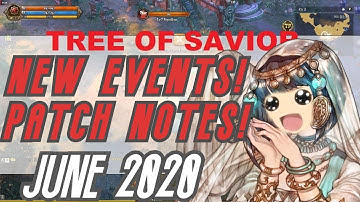 June 2 Patch Notes! - Tree of Savior