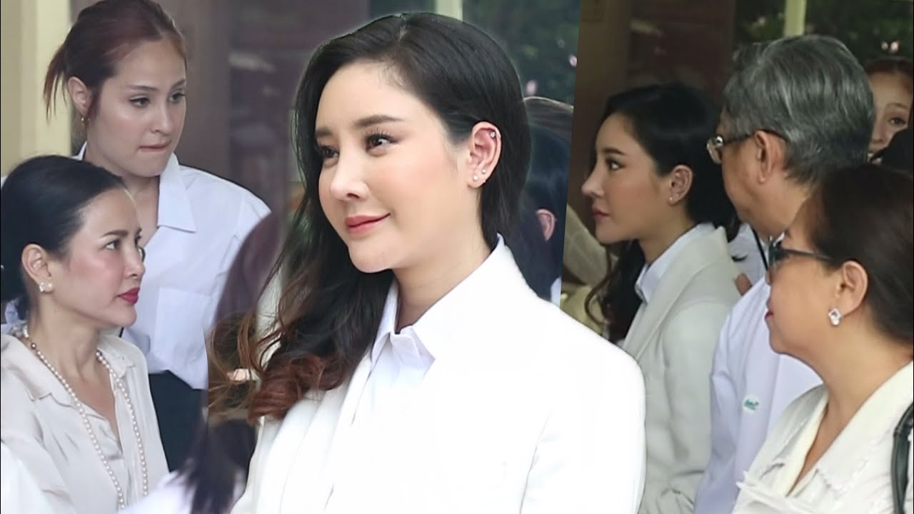 บรรยากาศส่งคุณพ่อ แตงโม นิดา ครั้งสุดท้าย เพื่อนดาราให้กำลังใจไม่ห่าง ณ คริสต์จักรเมธอดิสท์