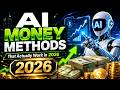 🤑 AI Money Methods That Actually Work in 2026