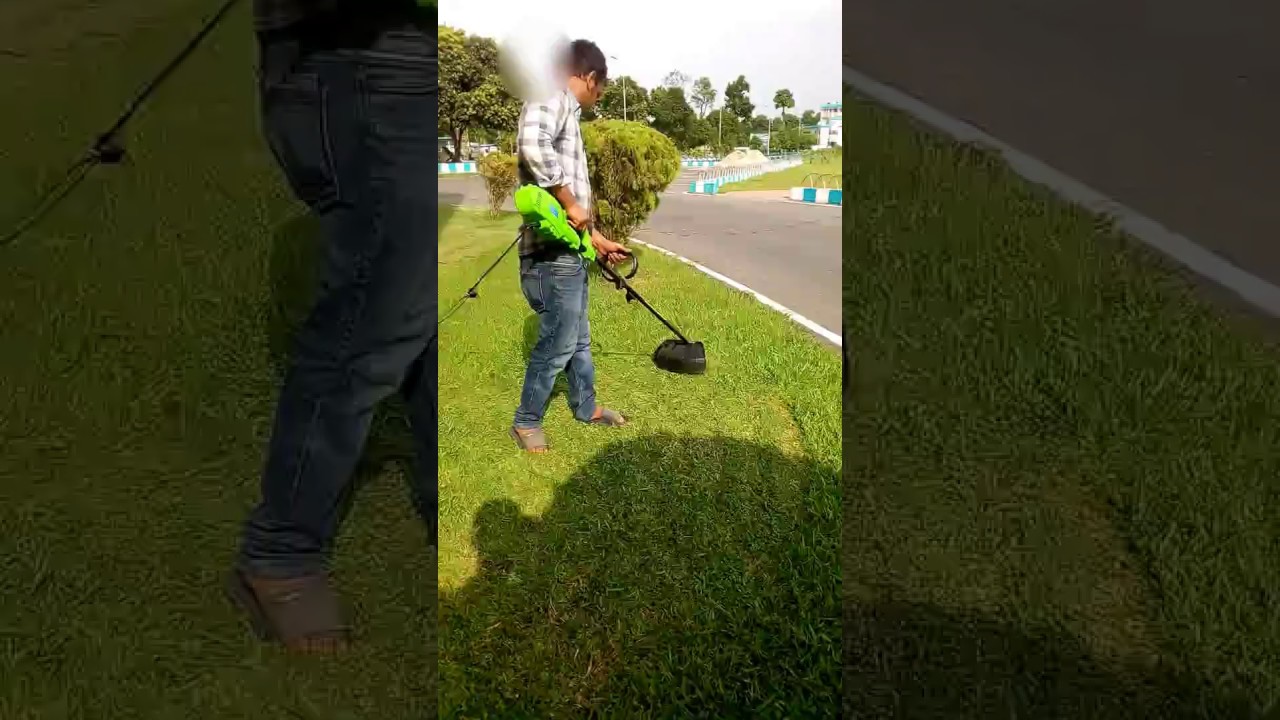 ELECTRIC BRUSH CUTTER YouTube