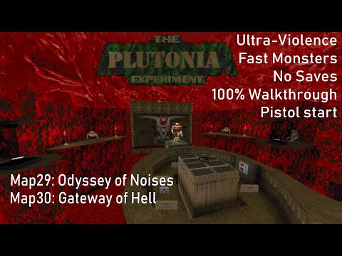 Видео: ЯДЕРНЫЙ ФИНАЛ [] Final Doom: Plutonia Experiment Map29-30 [Fast Monsters-UV-MAX]