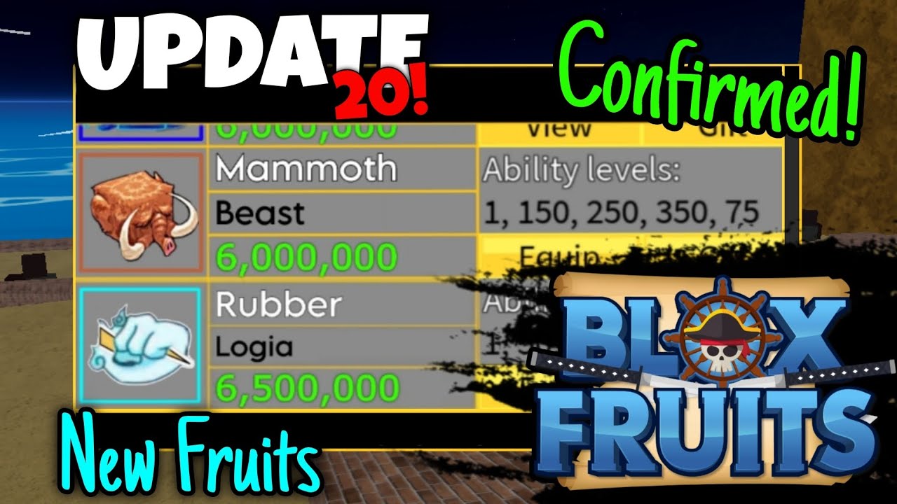 Mammoth Fruit in Blox Fruits Info, Guide Combo[UPDATE 20.1] ⭐