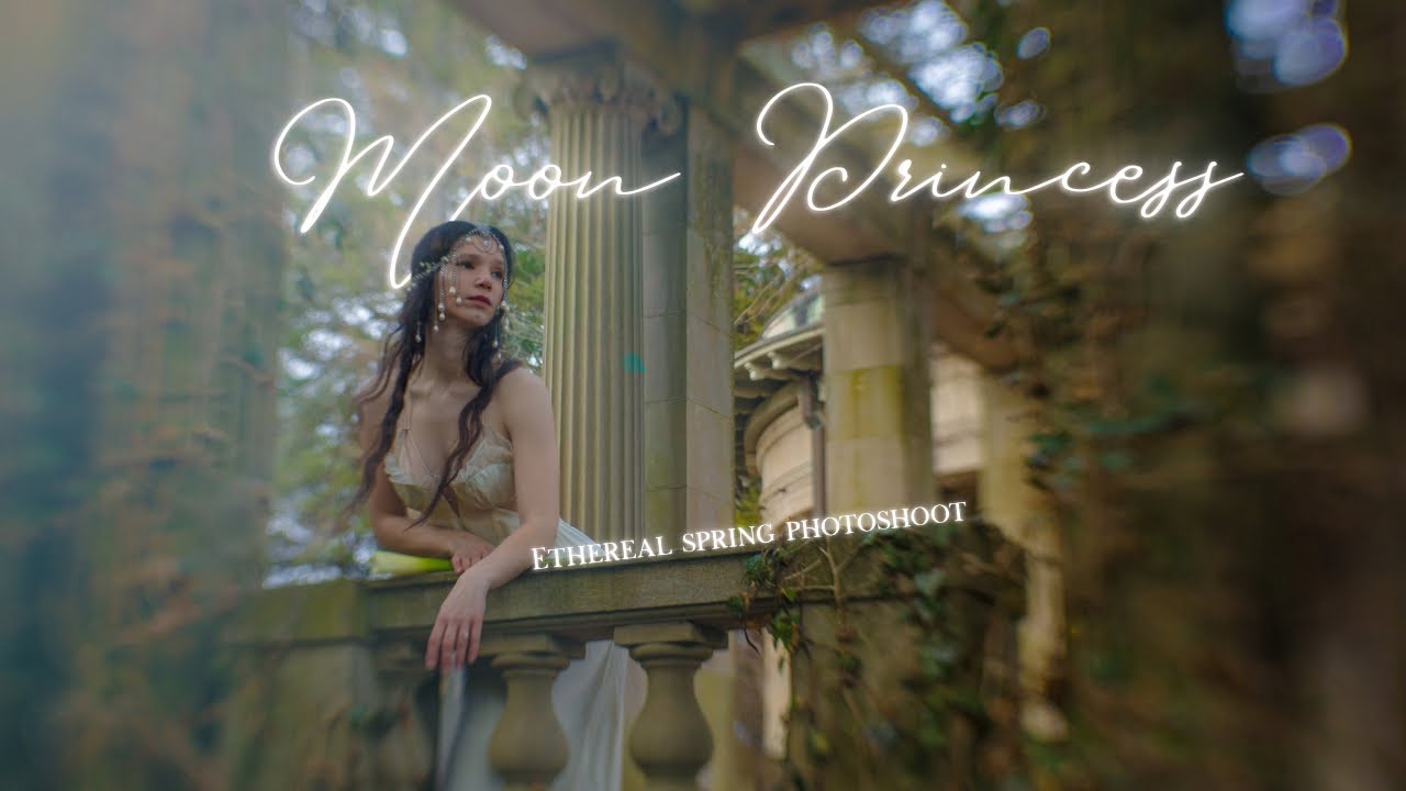 Ethereal Spring Photoshoot - YouTube