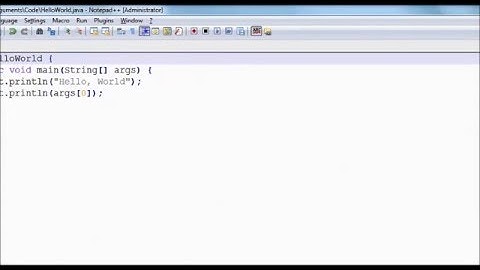 Java Tutorial 4 -Passing Arguments