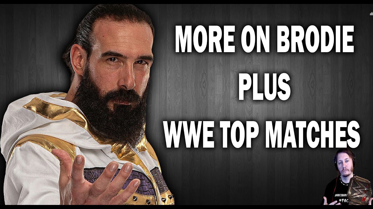 Brodie Lee Hospitalized Since October & WWE Top Matches of the year