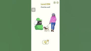 Dop 2 (Delete One Part) Level 1793 Walkthrough Solutions - Find the wolf @mayank_fr