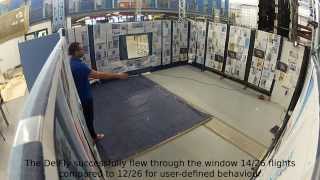 Evolved controller makes 20-gram drone fly through window with onboard vision