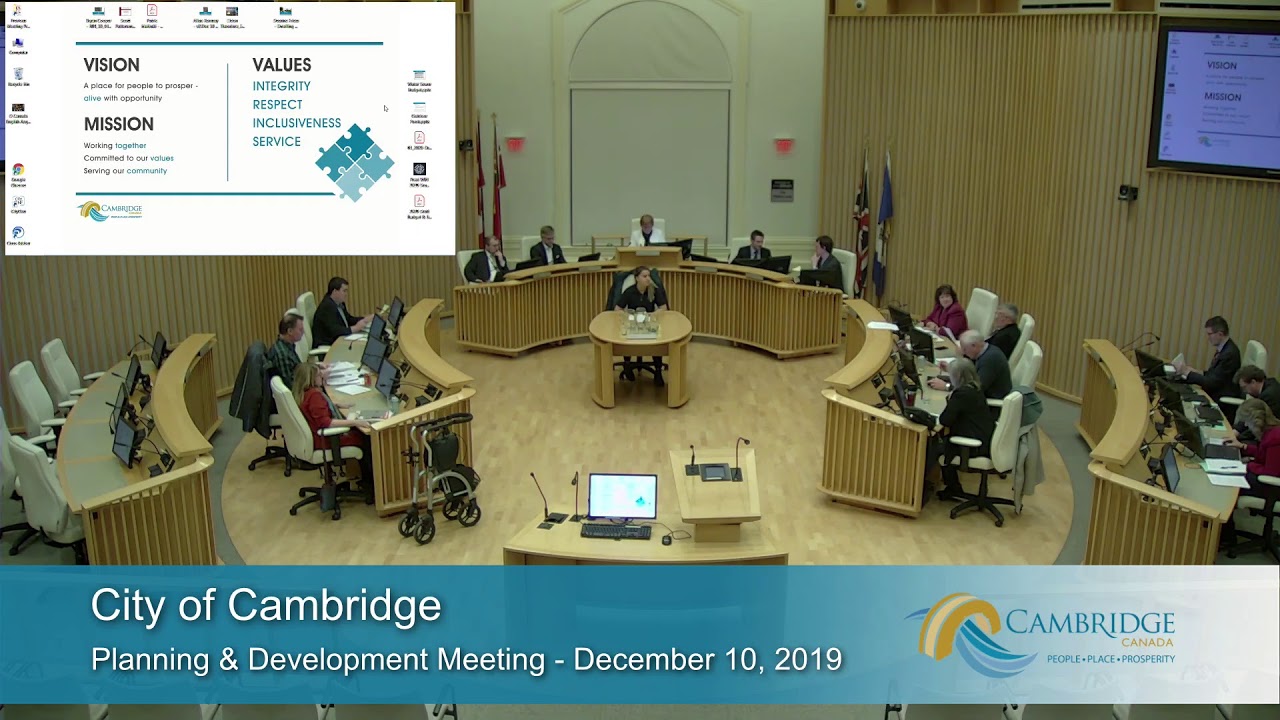 City of Cambridge Planning and Development Committee December 10