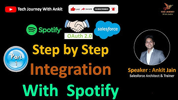 Deel 1 - Integratie met Spotify | Salesforce-project | LWC-project #salesforce #integratie
