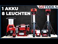 VOLLE LICHTPOWER mit Milwaukee M18 Akku Arbeitsleuchten und Baustrahler | inkl. Verlosung