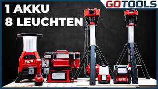 VOLLE LICHTPOWER mit Milwaukee M18 Akku Arbeitsleuchten und Baustrahler | inkl. Verlosung