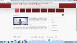 KSF OABE Outsourced Attribute Based Encryption with Keyword Search Function for Cloud Storage