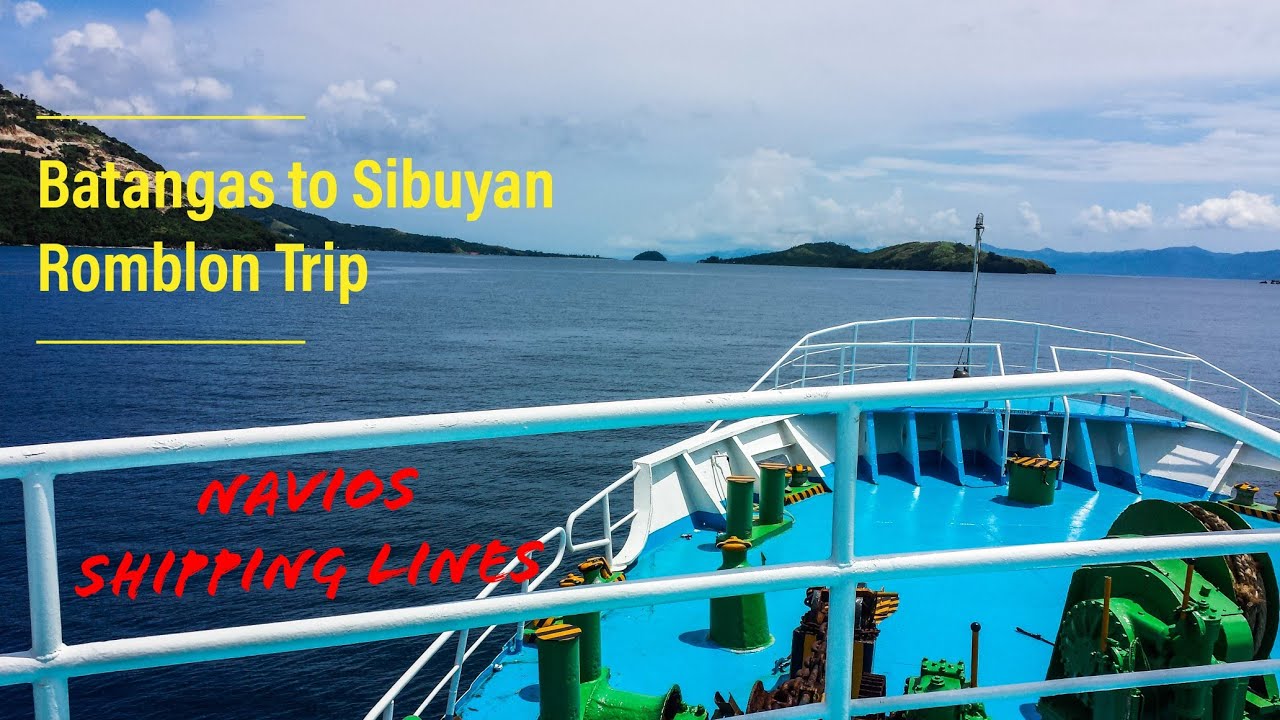 Batangas to Sibuyan Romblon trip - YouTube