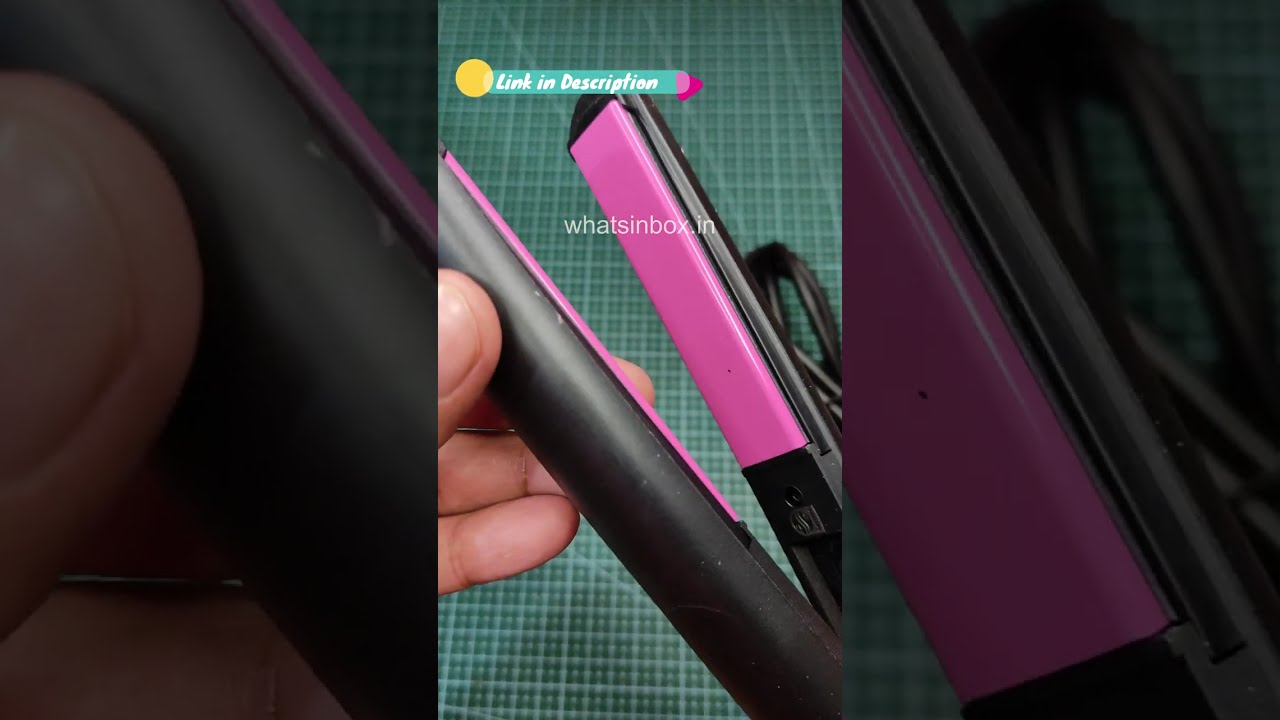 PHILIPS Hair Straightener|HP8302/06|Philips Selfie Hair Straightener|Hair Straightener|SilkPro Care