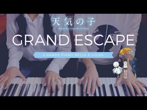 🎵radwimps---grand-escape(weathering-with-you-ost)-|-4hands-piano