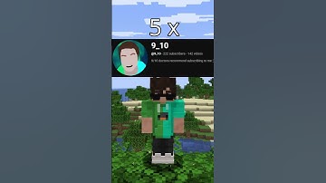 day 1 of mining 10 blocks for 1 subscriber #minecraft #challenge #gaming