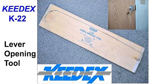 @Keedex K-22 Lever Unlocking Tool And How To Use It | @fasteddyskeysexpress