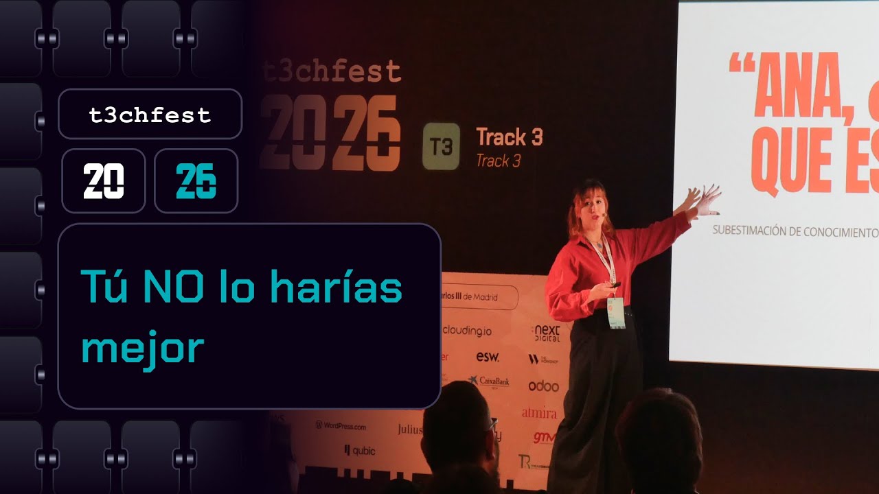 Tú NO lo harías mejor