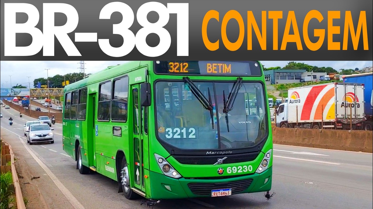 BR 381 Parte 2 - Movimentação de Ônibus