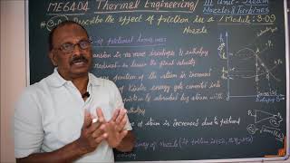 Effect of Friction in Nozzle - M3.09 - Thermal Engineering in Tamil