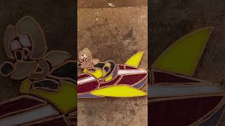 Mickey Mouse stained glass from a vintage Disney stained glass book #stainedglass #mickeymouse