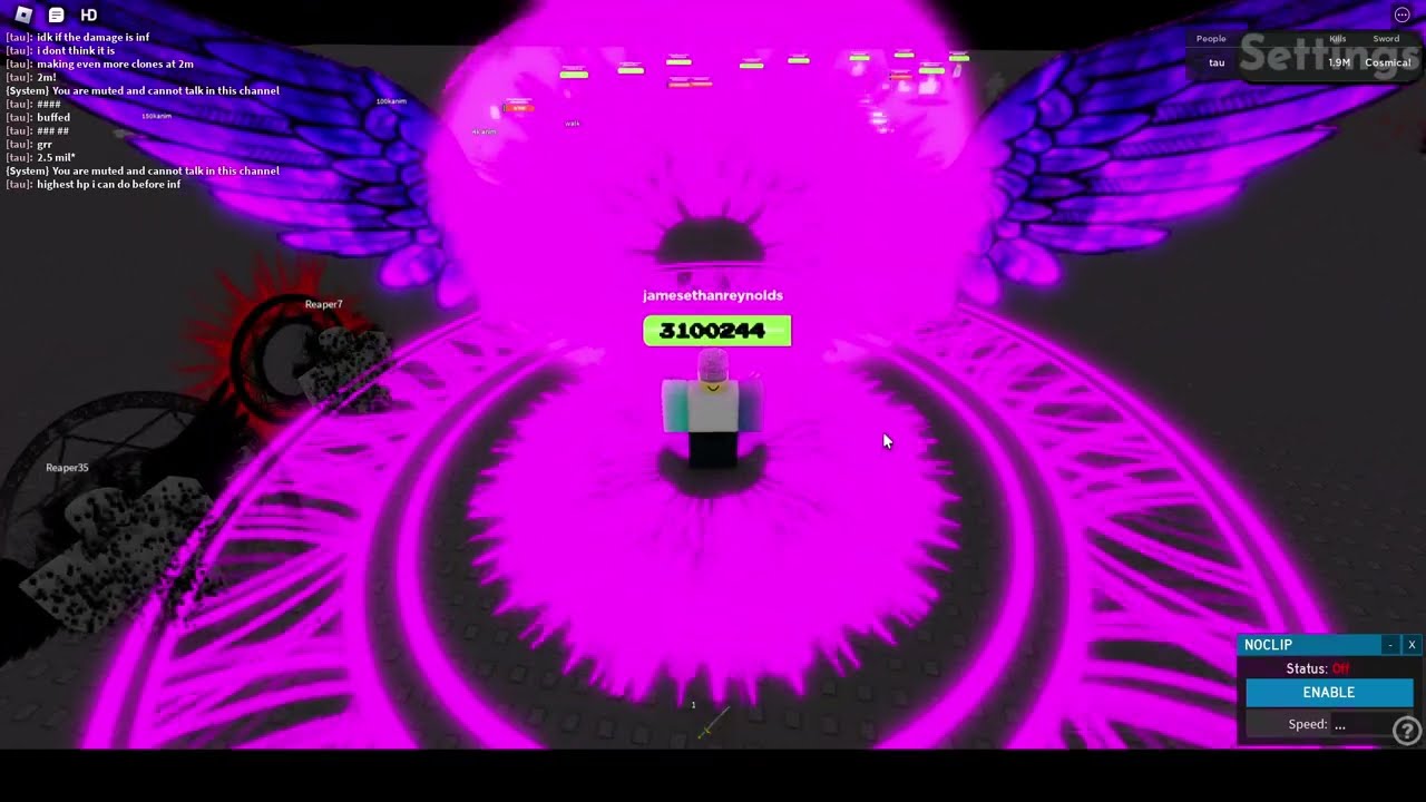 Killstreak Sword Game (alpha) - Cosmical (old) Showcase