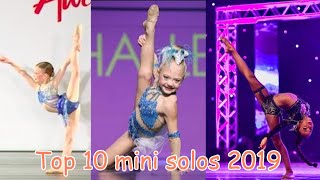 Top 20 mini solos 2019 (ages 6-8)