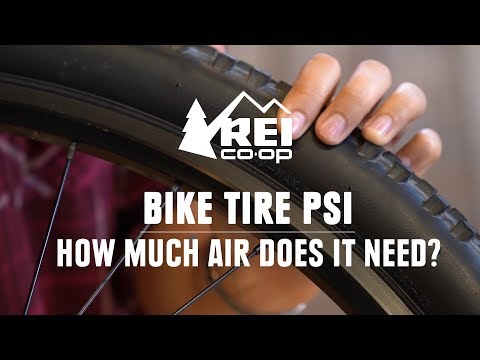 Bike Tire PSI: How Much Air Should You Put in Your Bike Tire? || REI