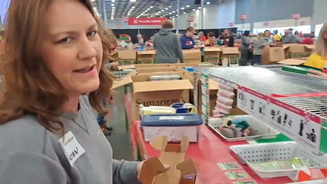 Atlanta processing center for OCC Shoeboxes 2023