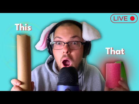 This or That ASMR live!