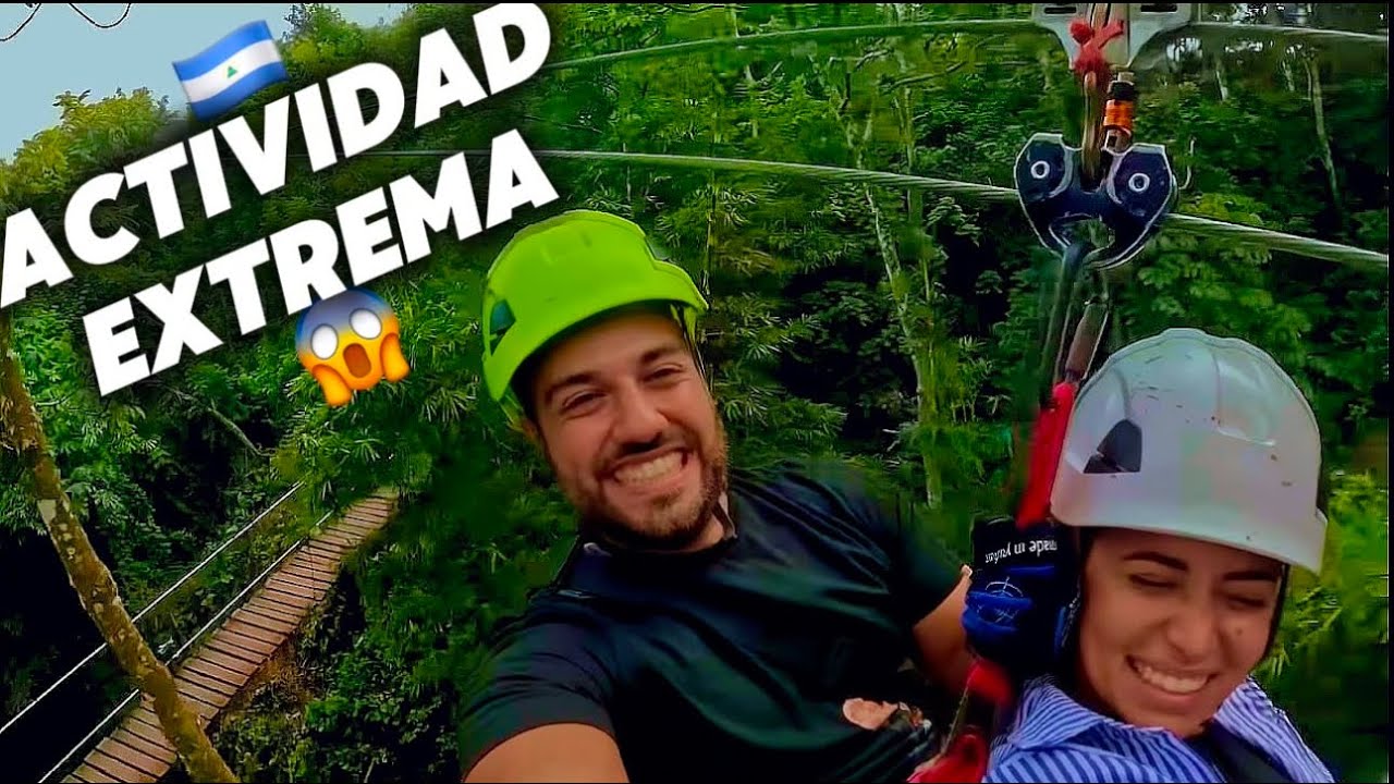 Canopy EXTREMO 😱 en el Mirador de Catarina| Nicaragua 🇳🇮| Sorprendente Lugar ‼️