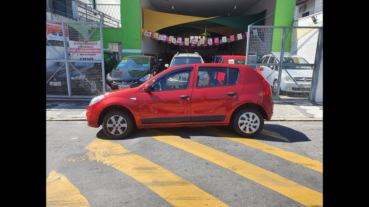 RENAULT/ SANDERO EXPRE 1.6 2012 COMPLETO ÓTIMO PARA APLICATIVOS TEM SCORE BAIXO LIGA AGORA!!!