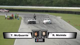 ROBBIE NISHIDA  vs TYLER MCQUARRIE  During Top 32 for Formula Drift Round 3 at Palm Beach FL Interna