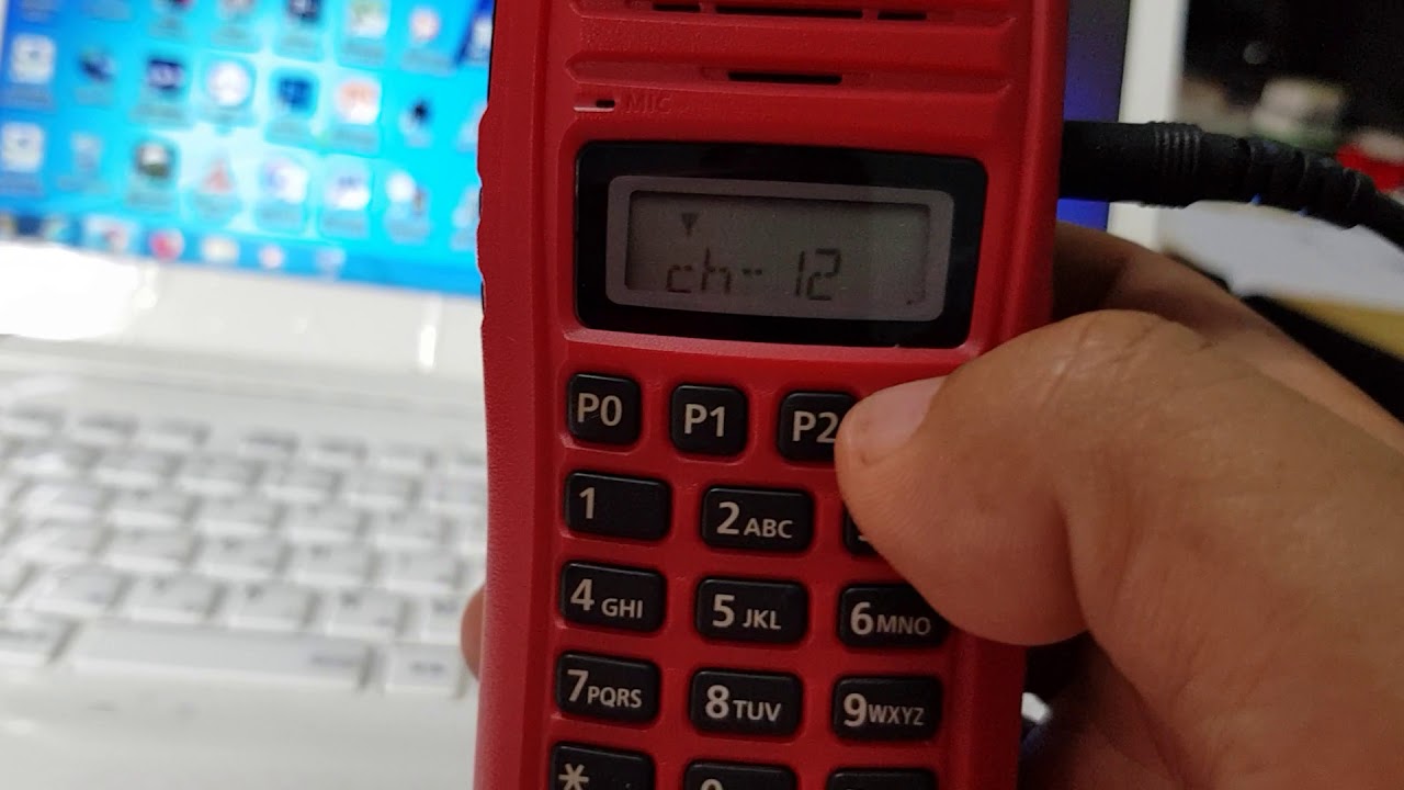 วิธีใส่โทน icom 30FX