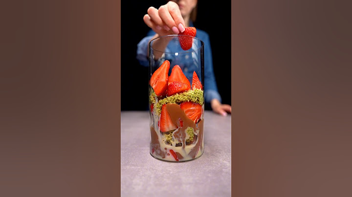 Erdbeer & Dubai Schokolade Genuss. Strawberry & Dubai Chocolate Delight.  #asmr