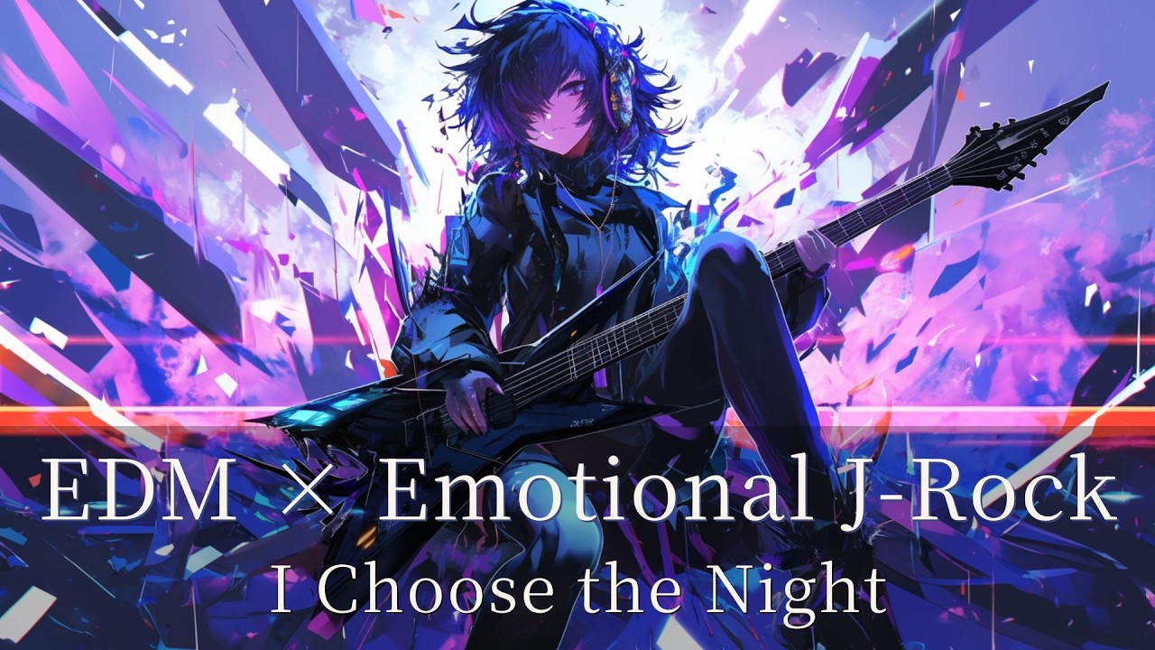 【Playlist】I Choose the Night ｜ EDM × Emotional J-Rock × 重低音 ×疾走感｜作業用