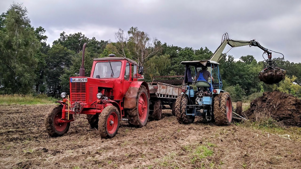 🌞Wo der MTS50 versagte🚜der MTS82 nicht verzagte.😆Traktor Belarus MTS50 + MTS82✌️ #traktor #mts #mtz